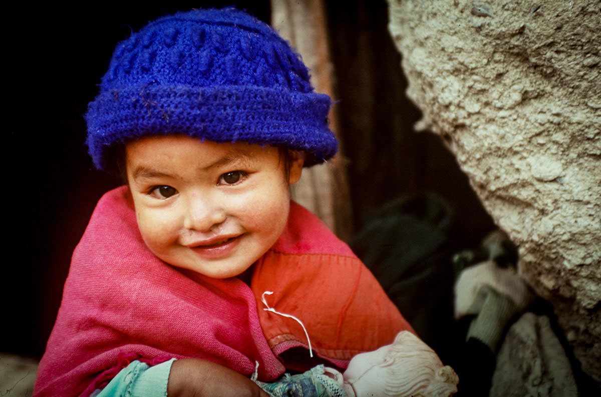 Four-year-old Ortencia Rafaelo Curo was blissfully unaware of the terrorist attacks on Carhuahurán during the 1980s. Peace had begun to set in by 1997, allowing the little girl to play with her two older sisters on the steep hillside outside their home.