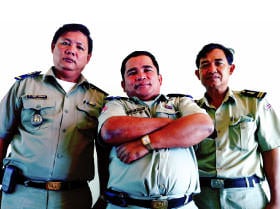 Leuk Daek's police force Leuk Daek's police force