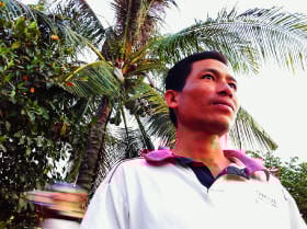 Savoeun's Uncle Ling Savoeun's Uncle Ling, whose persistent phone calls paid off