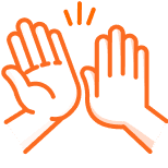 high five