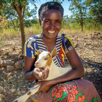 Empower women with a goat