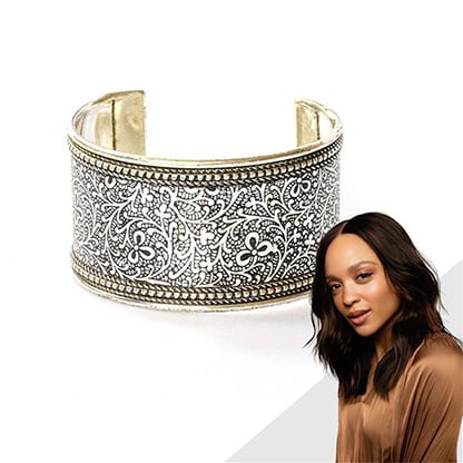 sal stowers silver cuff