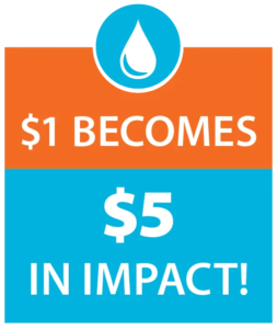 one dollar becomes five dollars in impact