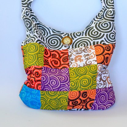 thai patchwork tote