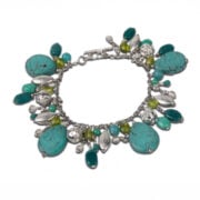 Drops of turquoise bracelet