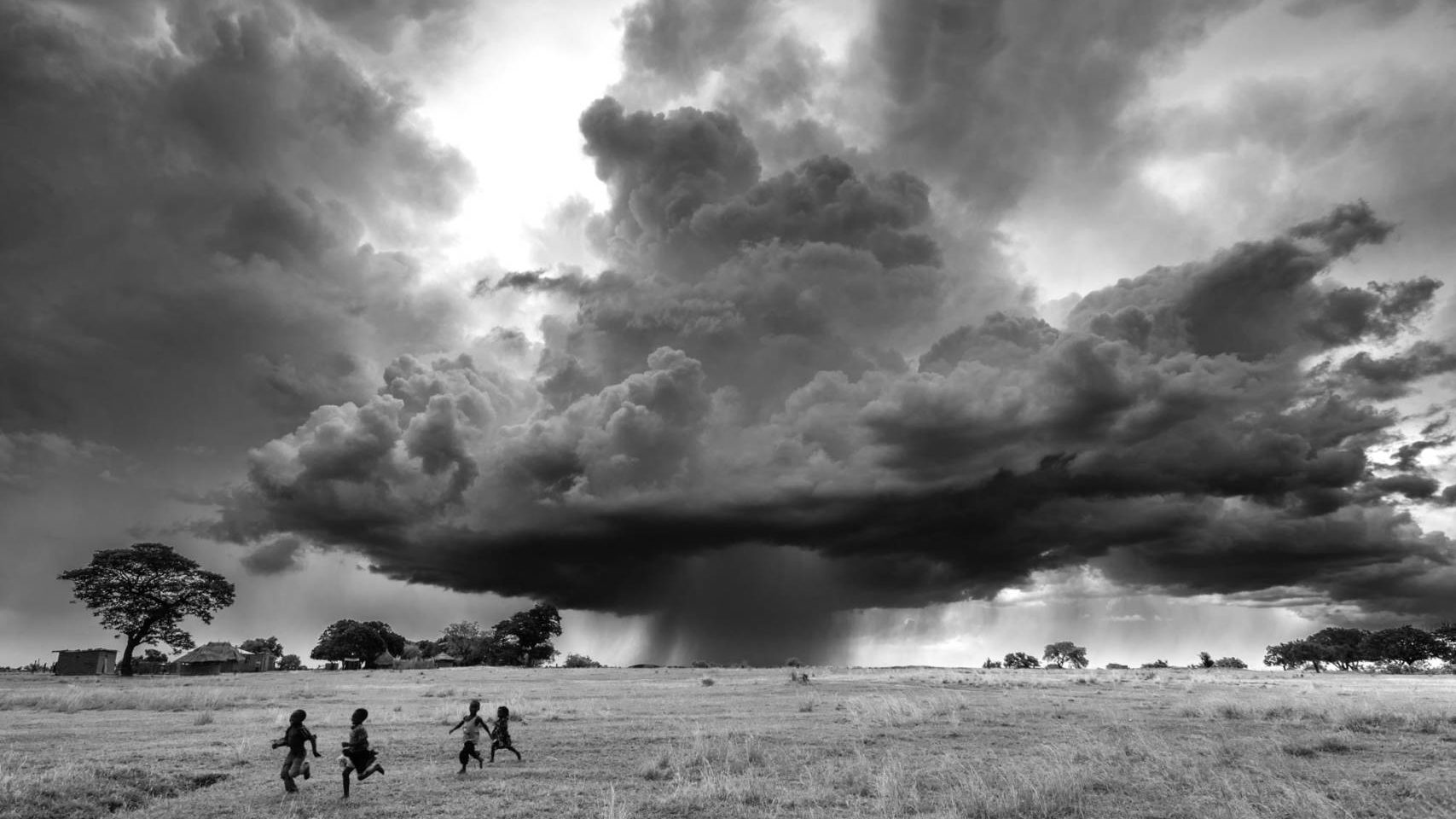One of our favorite photos of 2016 is of a dramatic storm in Zambia.
