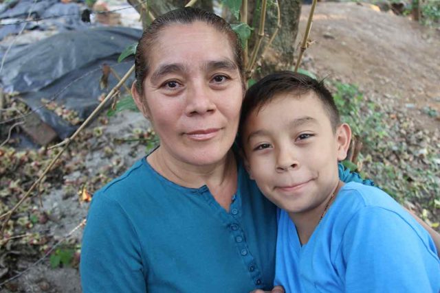 Mother's Day: Pedro in El Salvador would like to give his mom all his love for Mother's Day.