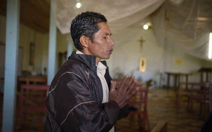 In Honduras, a father of eight finds a new perspective and new faith when he feels Christ speaking to him through the World Vision staff in his community.