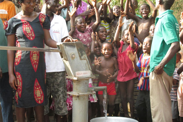 A UNC Water Institute study shows that World Vision water wells continue to flow for decades because World Vision teaches people how to repair broken wells!