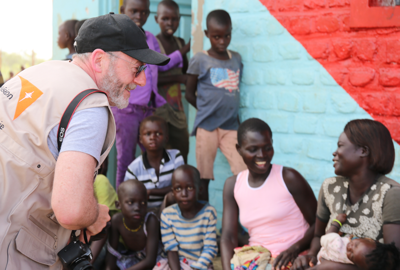 Liam Cunningham traveled to Uganda in May to see World Vision's work with the fastest-growing refugee crisis worldwide — South Sudan.