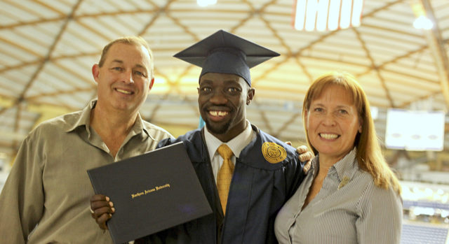 Any mom would be proud to see her son compete in the Olympic Games, but for the woman who adopted Lopez Lomong, a former 