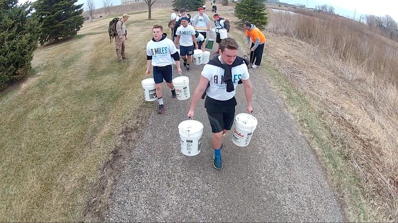 8 miles for water: A Wisconsin couple launched a fundraiser called “8 Miles for Water,” in recognition of a Kenyan woman who walked that many miles each day to get water.