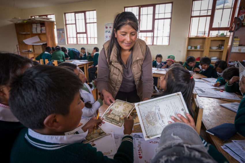 As a sponsored child in Bolivia, she defied expectations. Now, she’s helping others do the same — teaching children practical steps to guard themselves and others against child trafficking.