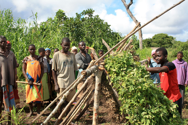 The son of subsistence farmers, a former sponsored child in Mozambique now teaches his community to grow crops for better nutrition.