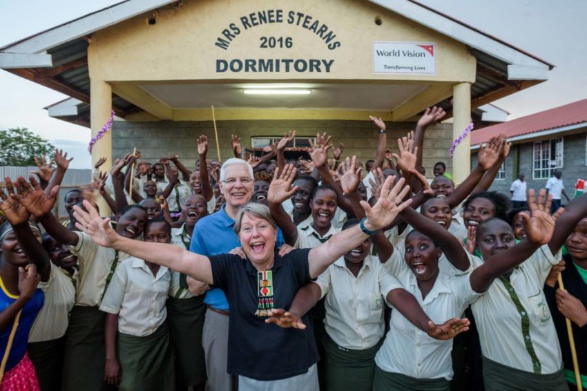 While kids in the U.S. are going back to school, Reneé Stearns reflects on how a special school in Kenya is making a world of good for girls.