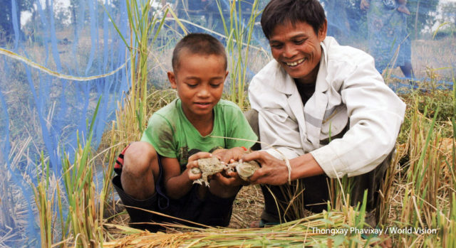 In many parts of the world, frog meat is seen as a delicacy. In some areas where World Vision works, it is one of the only sources of protein within reach.