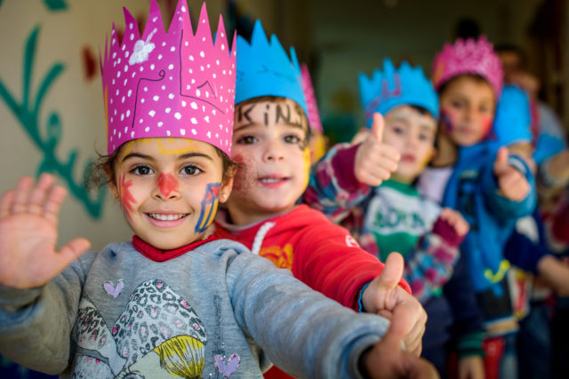 Syrian refugee children who attend Child-Friendly Spaces have a chance to heal and reclaim their childhood.