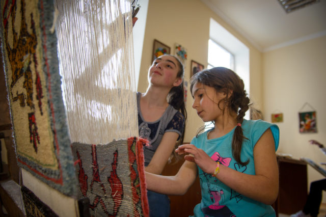 In east-central Armenia, apostolic church pastors and World Vision joined forces to create a place for Sunday school that would serve local young people.