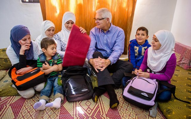 Haya's song: Rich Stearns, World Vision U.S. president, thinks of his own children when he meets Haya, a 10-year-old Syrian refugee in Jordan and listens to her story of bravery and loss.