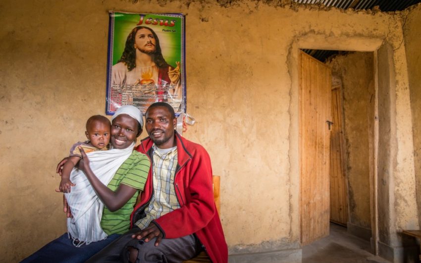 Sponsorship and economic empowerment bring reconciliation and love to a couple after the genocide in Rwanda.