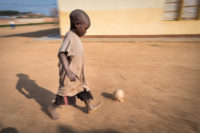 Learn how children around the world create their own fun by making a soccer ball out of plastic bags. Try this at home with your kids!