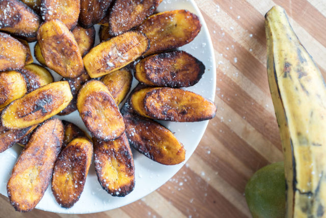 Throughout Latin America, one staple food is plantains. World Vision uses plantains in nutrition training with parents. Try this fried plantains recipe!