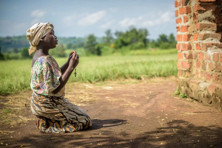 Due to fistula — an injury during childbirth that causes incontinence — Jennifer remained outside when she attended church, kneeling in the dirt to pray. Without improving health for women who don't have proper care, issues like fistula can ruin their lives.