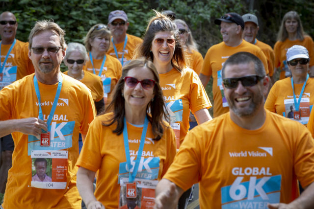 Nicole Wetmore walks the Global 6K for Water in Placerville, California. Nicole is the host site leader for Green Valley Community’s Church’s participation in the 6K event and subsequent Celebration Sunday.