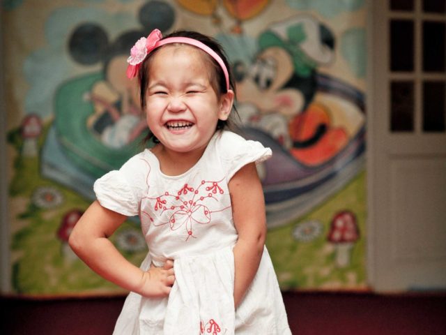 Sainzaya Serekbold is a 3-year-old sponsored girl in Mongolia.