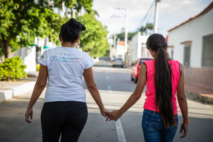 Jheyde, 13, is among more than 1 million Venezuelans in Colombia who left because of hunger and poverty. She finally found stability and success in school.