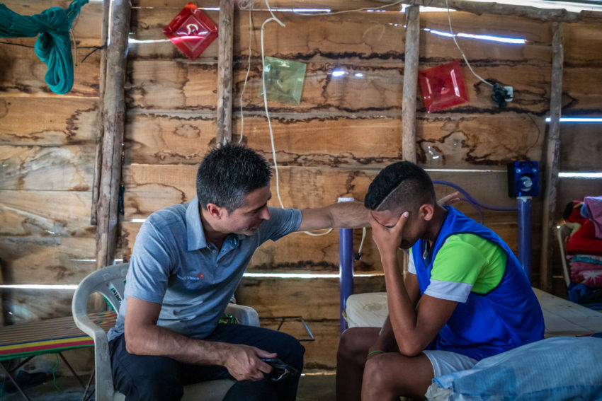 Teenager Armando left Venezuela with his family two years ago, but they still struggle find peace and stability, often going hungry so he can pursue their dream of becoming a lawyer.