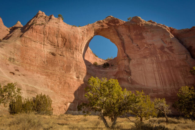 Window Rock, Arizona is home to the office of the president of Navajo Nation.