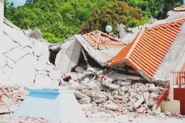 Haiti 2021 earthquake damage