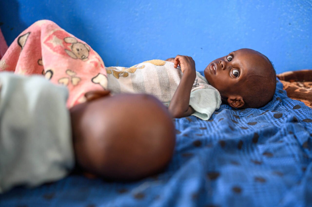 Sudanese refugees in Farchana, Chad.
