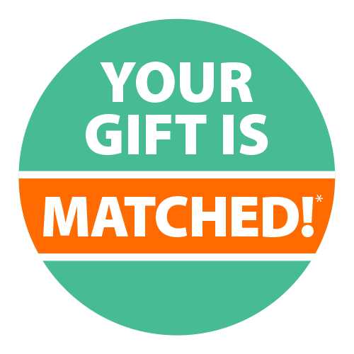 your gift is matched