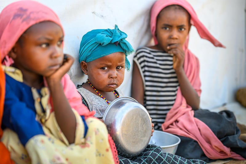 Sudan Crisis in Chad - Farchana Refugee Camp