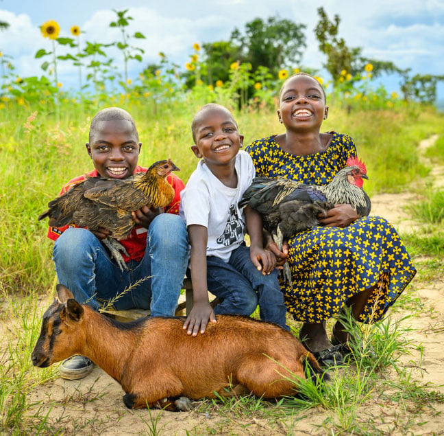 The picture worldvision.org shows when its homepage is shared