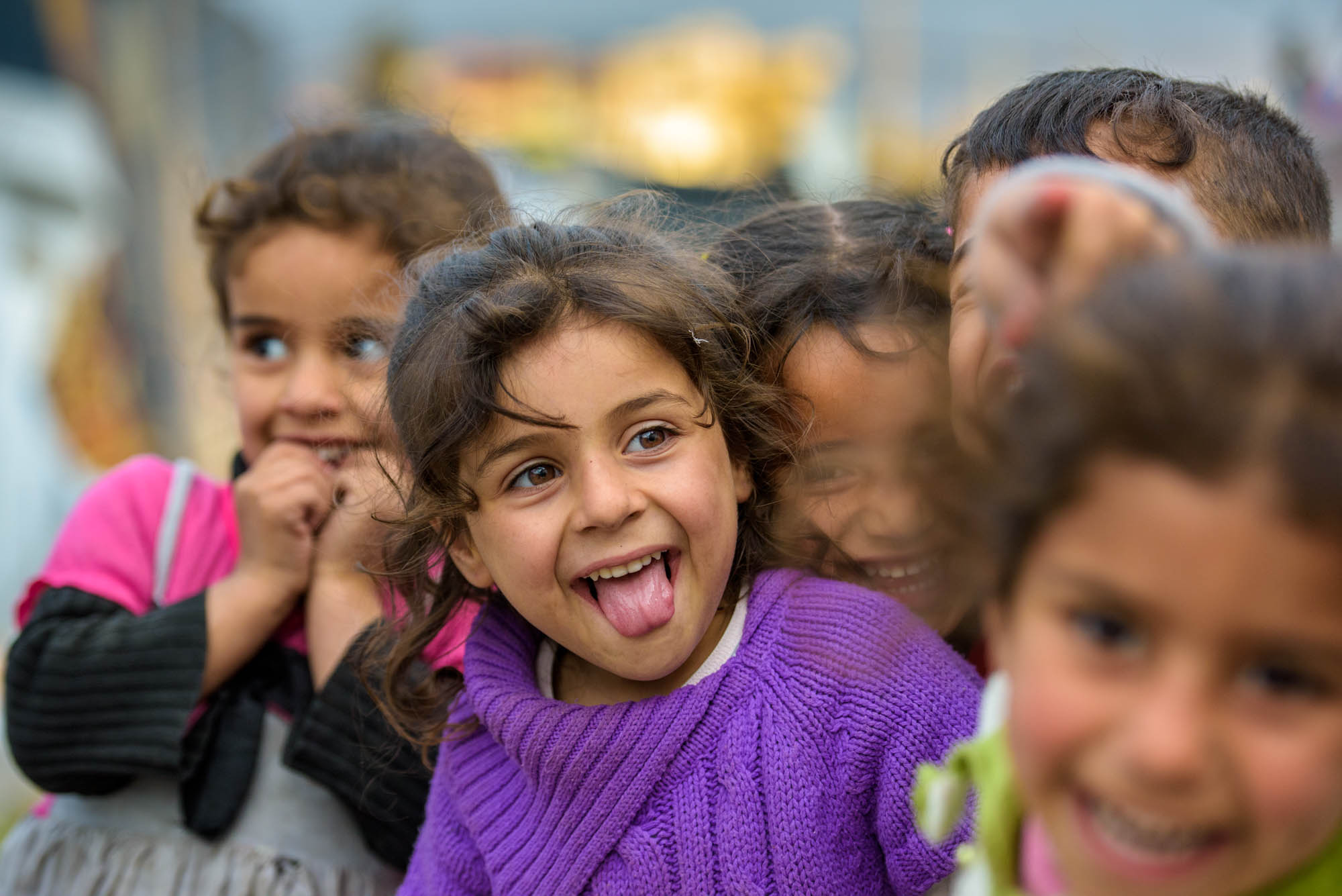 Help Syrian refugees like Rahaff, 5, who escaped from Syria five months ago.