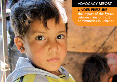 Under Pressure: Advocacy Report for Syria's Children (PDF)