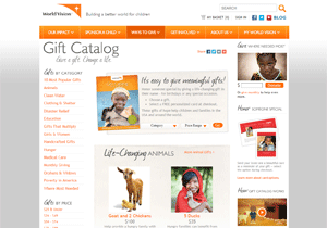 World Vision Gift Catalog Online - http://www.WorldVisionGifts.org/