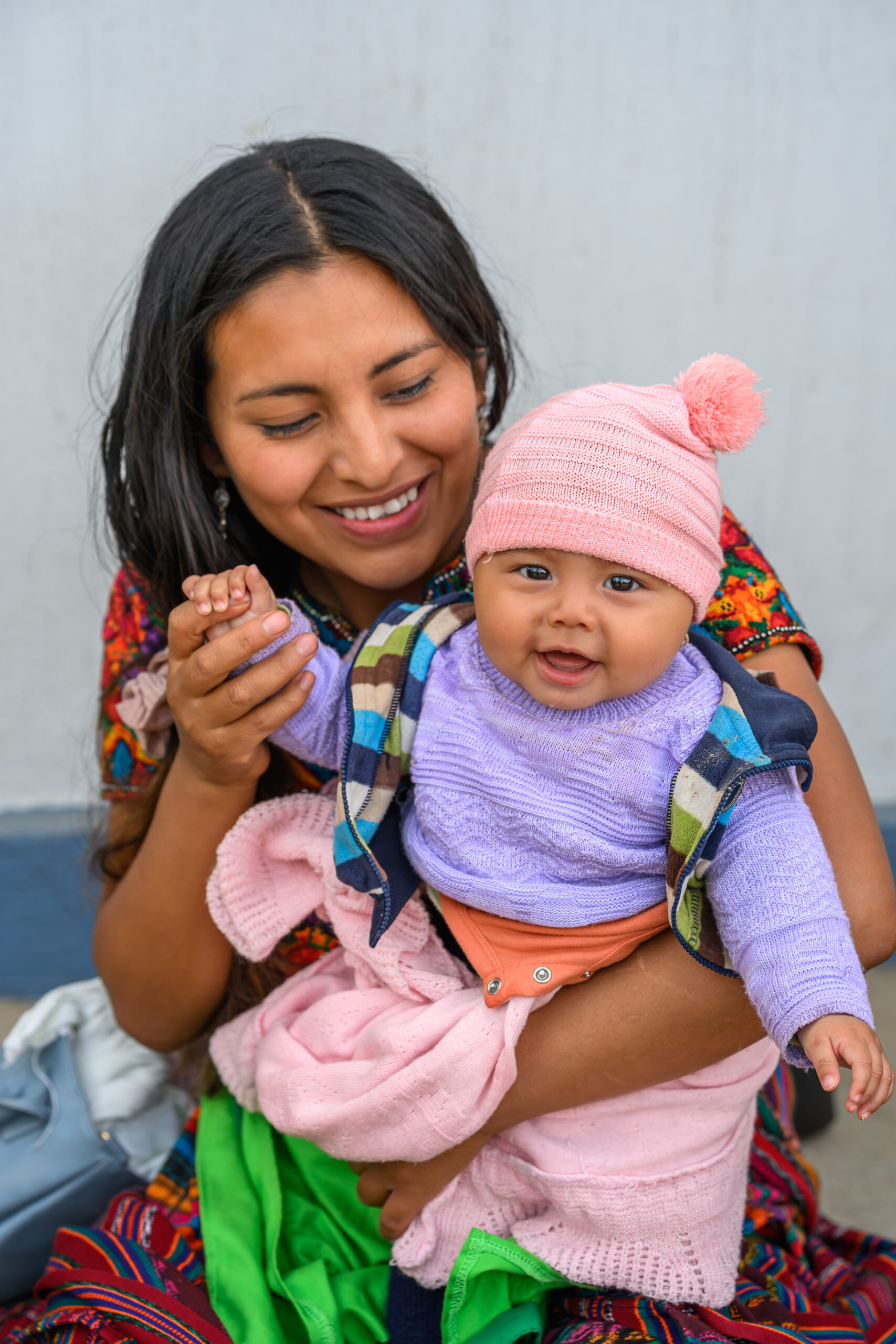 WVUS SLT Guatemala Trip mom & child from Guatemala